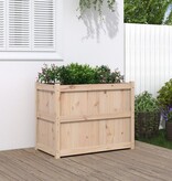 VidaXL Plantenbak 90x50x70 cm massief grenenhout