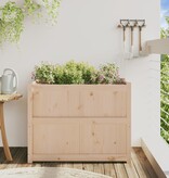 VidaXL Plantenbak 90x50x70 cm massief grenenhout