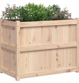 VidaXL Plantenbak 90x50x70 cm massief grenenhout