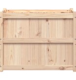 VidaXL Plantenbak 90x50x70 cm massief grenenhout
