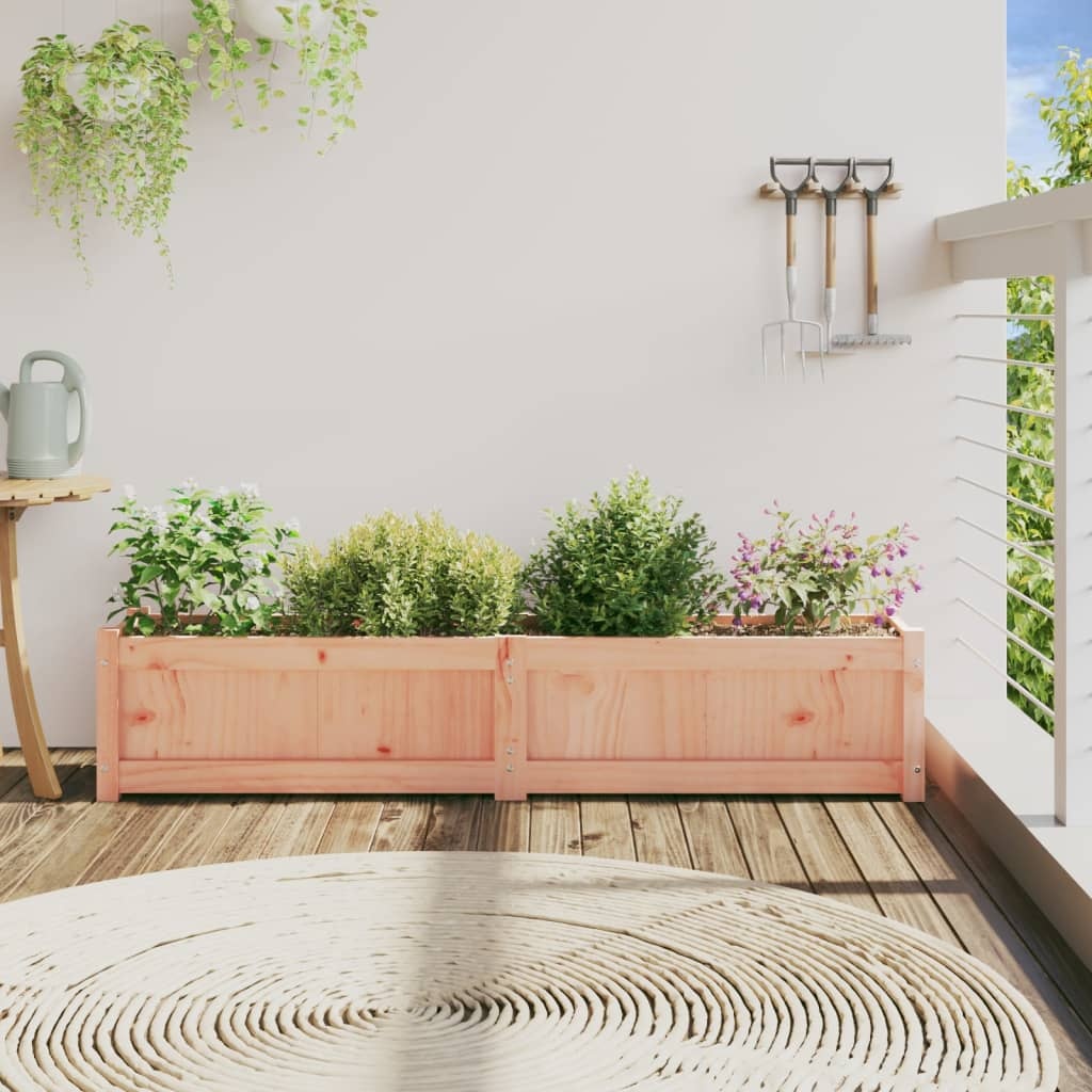 VidaXL Plantenbak 150x31x31 cm massief douglashout