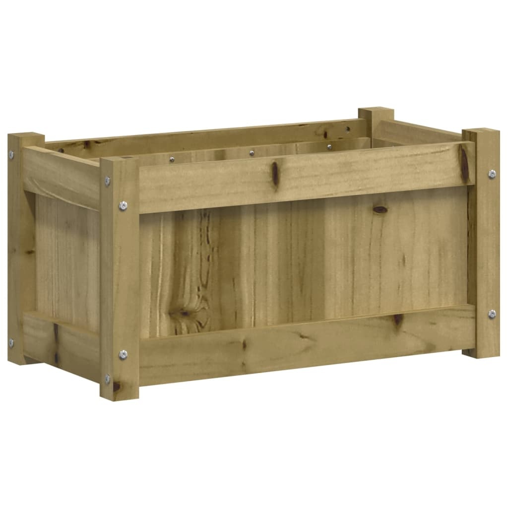 VidaXL Plantenbak 60x31x31 cm geïmpregneerd grenenhout