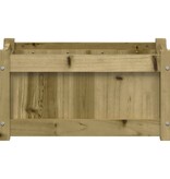 VidaXL Plantenbak 60x31x31 cm geïmpregneerd grenenhout