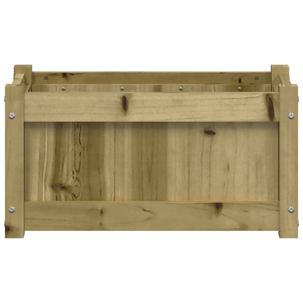 VidaXL Plantenbak 60x31x31 cm geïmpregneerd grenenhout