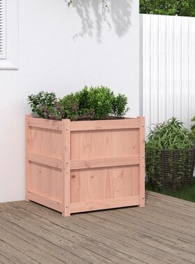 VidaXL Plantenbak 60x60x60 cm massief douglashout