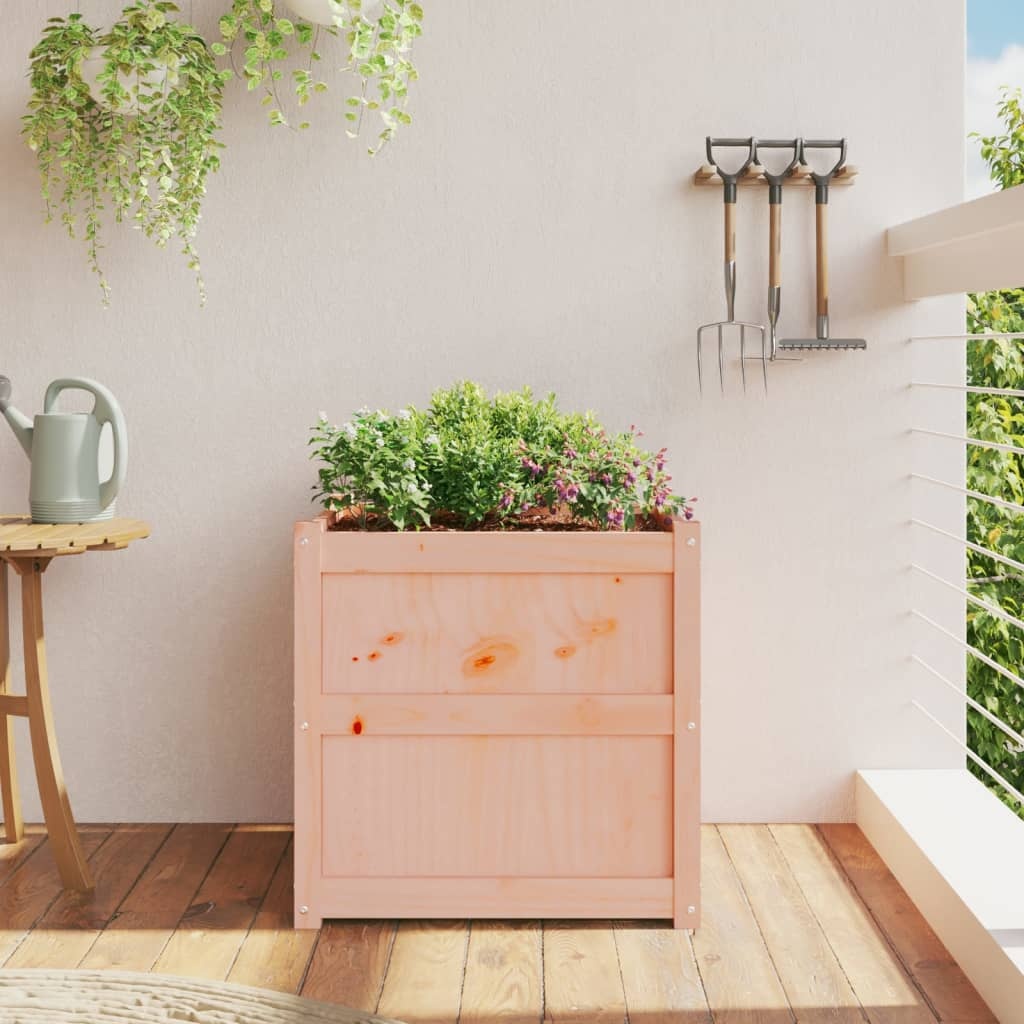 VidaXL Plantenbak 60x60x60 cm massief douglashout