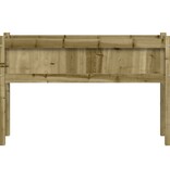 VidaXL Plantenbakken met poten 2 st cm geïmpregneerd hout