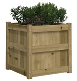 VidaXL Plantenbakken 2 st cm geïmpregneerd hout