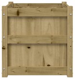 VidaXL Plantenbak 50x50x50 cm geïmpregneerd grenenhout