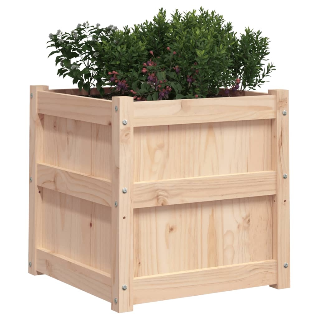 VidaXL Plantenbakken 2 st cm massief grenenhout