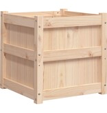 VidaXL Plantenbakken 2 st cm massief grenenhout