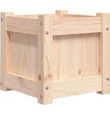 VidaXL Plantenbakken 2 st cm massief grenenhout
