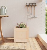 VidaXL Plantenbak 31x31x31 cm massief grenenhout