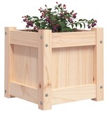 VidaXL Plantenbak 31x31x31 cm massief grenenhout