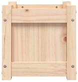 VidaXL Plantenbak 31x31x31 cm massief grenenhout