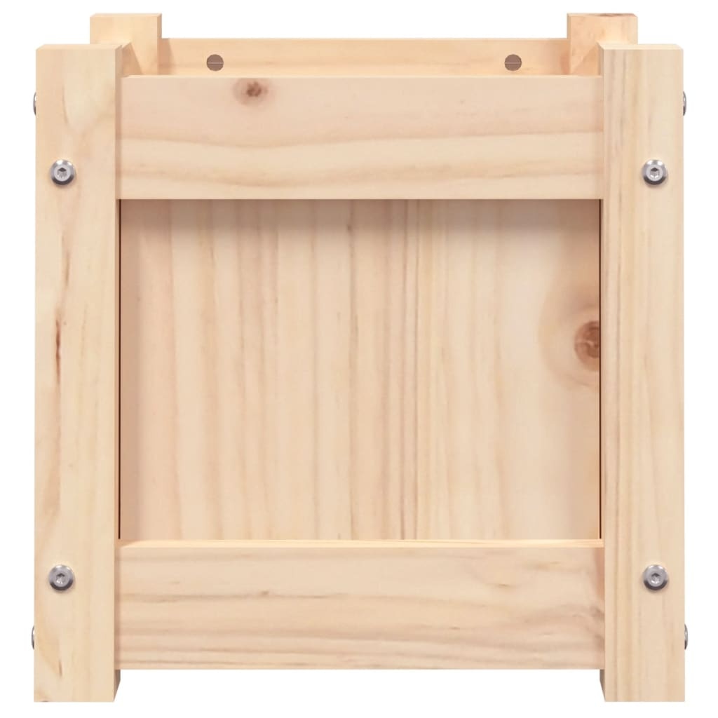 VidaXL Plantenbak 31x31x31 cm massief grenenhout