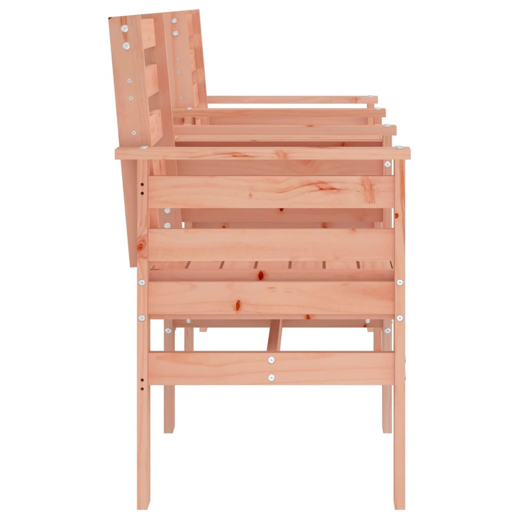 VidaXL Tuinbank met tafel 2-zits massief douglashout