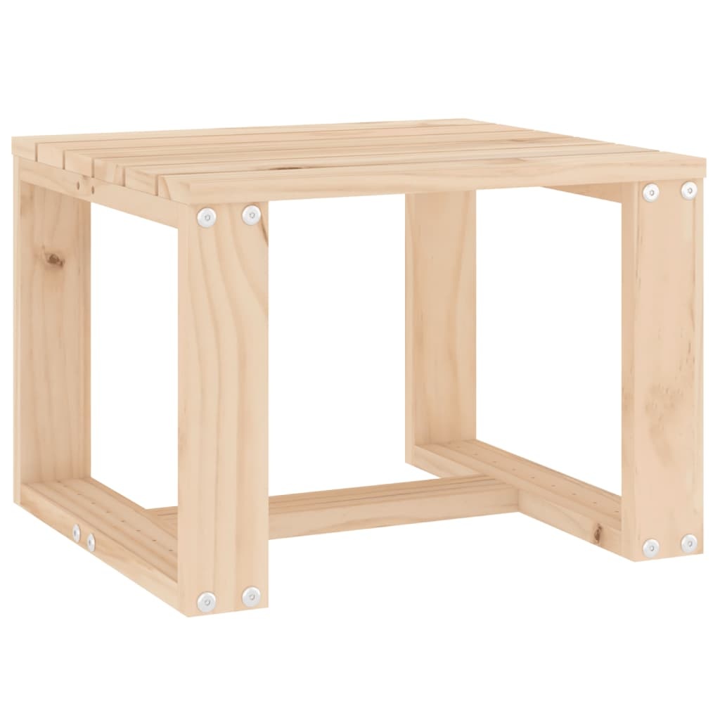 vidaXL Tuinbijzettafel 40x38x28,5 cm massief grenenhout