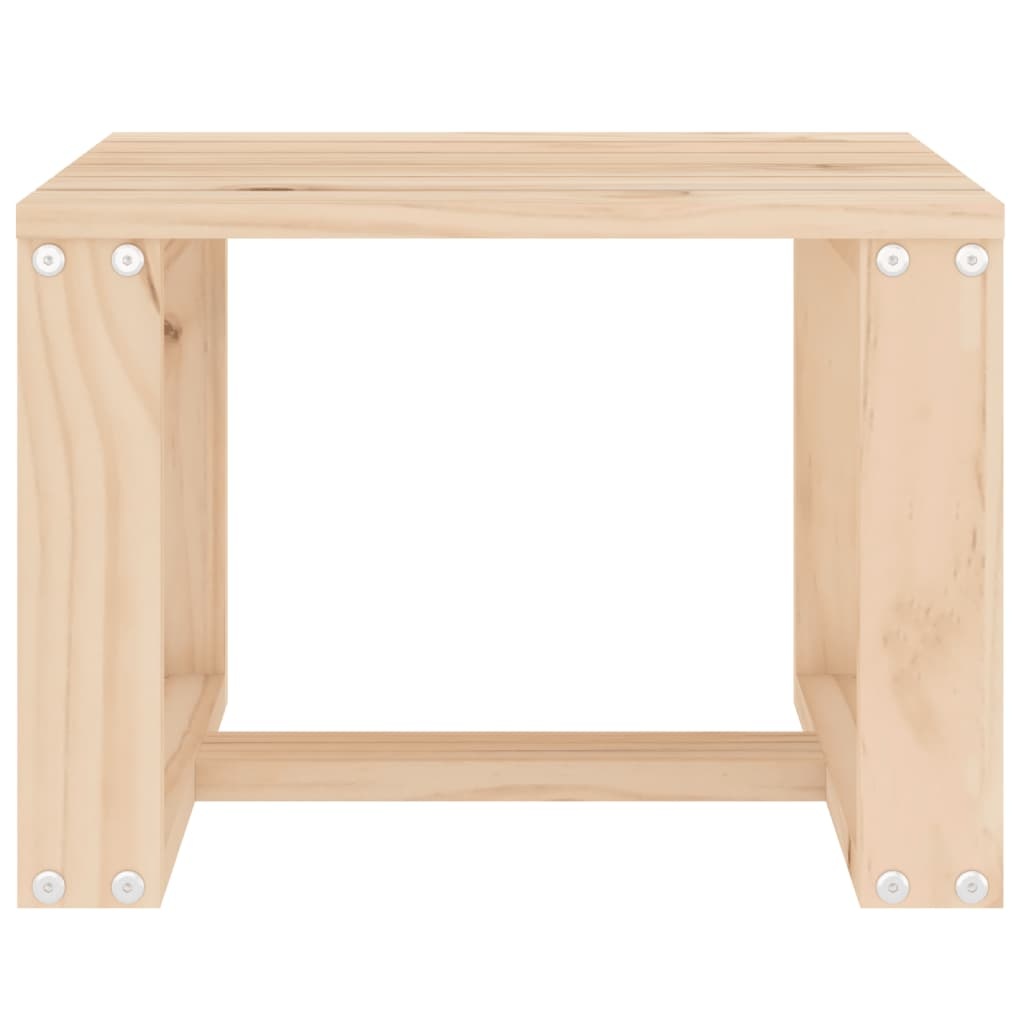 vidaXL Tuinbijzettafel 40x38x28,5 cm massief grenenhout