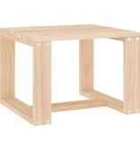 vidaXL Tuinbijzettafel 40x38x28,5 cm massief grenenhout