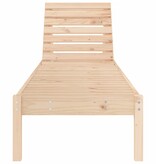 VidaXL Ligstoelen 2 st 199,5x60x74 cm massief grenenhout