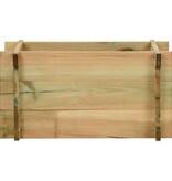 vidaXL Plantenbak 40 cm geïmpregneerd grenenhout