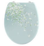 vidaXL Toiletbril met soft-close quick-release FLOWER IN THE WIND