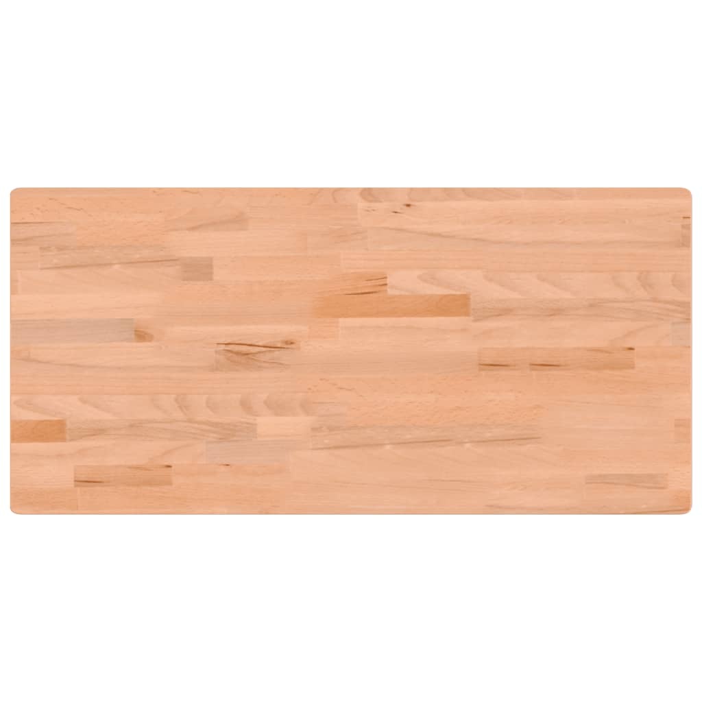 vidaXL Werkblad 115x55x2,5 cm massief beukenhout