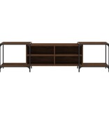 VidaXL Tv-meubel 203x37x50 cm bewerkt hout bruineikenkleurig