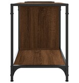 VidaXL Tv-meubel 203x37x50 cm bewerkt hout bruineikenkleurig