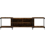 VidaXL Tv-meubel 203x37x50 cm bewerkt hout gerookt eikenkleurig