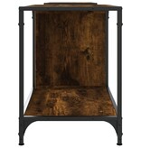VidaXL Tv-meubel 203x37x50 cm bewerkt hout gerookt eikenkleurig