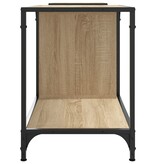 VidaXL Tv-meubel 203x37x50 cm bewerkt hout sonoma eikenkleurig