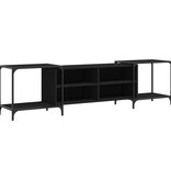 VidaXL Tv-meubel 203x37x50 cm bewerkt hout zwart