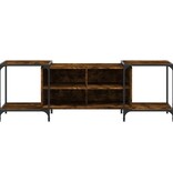 VidaXL Tv-meubel 153x37x50 cm bewerkt hout gerookt eikenkleurig