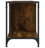 VidaXL Tv-meubel 153x37x50 cm bewerkt hout gerookt eikenkleurig
