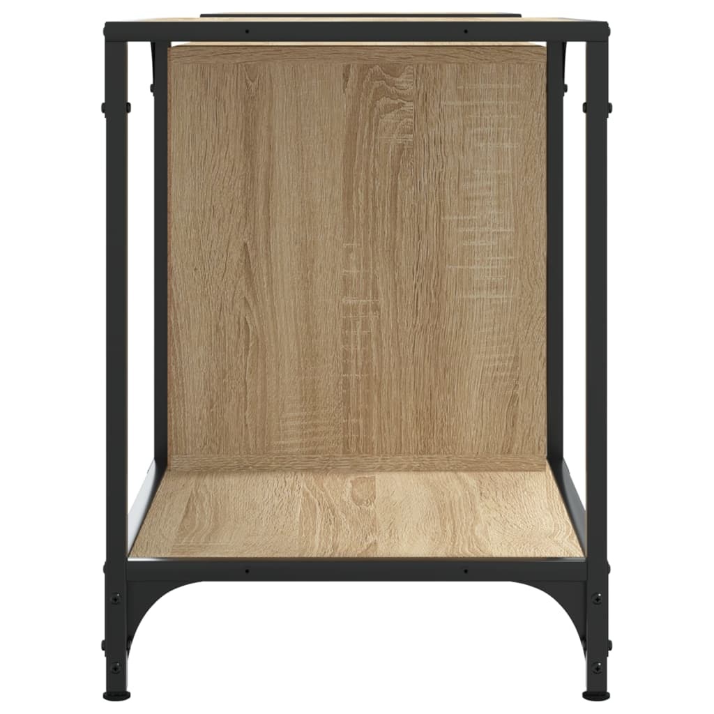 VidaXL Tv-meubel 153x37x50 cm bewerkt hout sonoma eikenkleurig