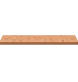 vidaXL Tafelblad vierkant 80x80x2,5 cm massief beukenhout