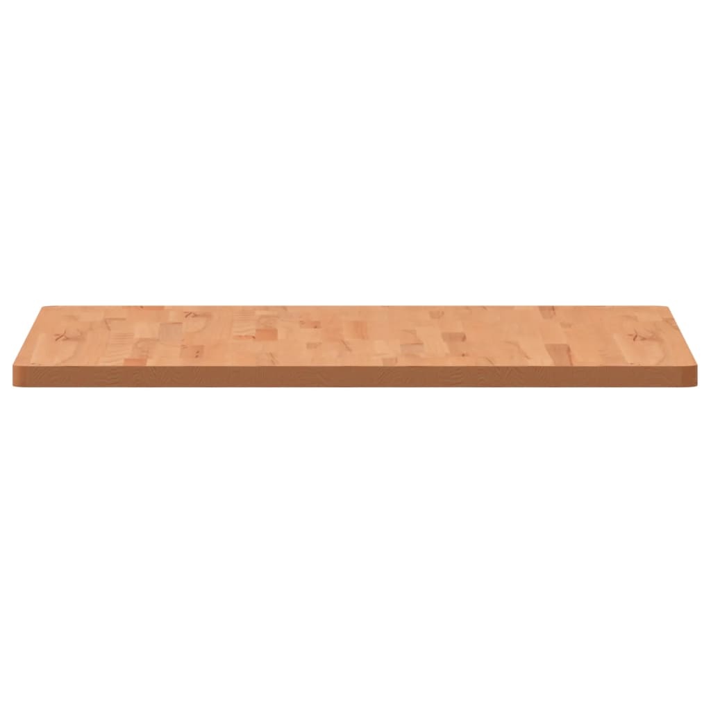 vidaXL Tafelblad vierkant 80x80x2,5 cm massief beukenhout