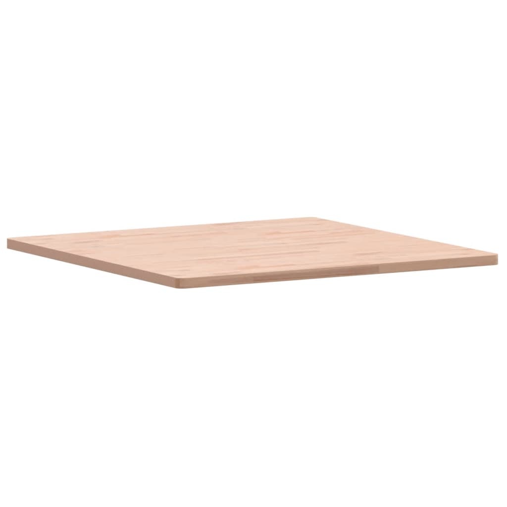 vidaXL Tafelblad vierkant 90x90x2,5 cm massief beukenhout