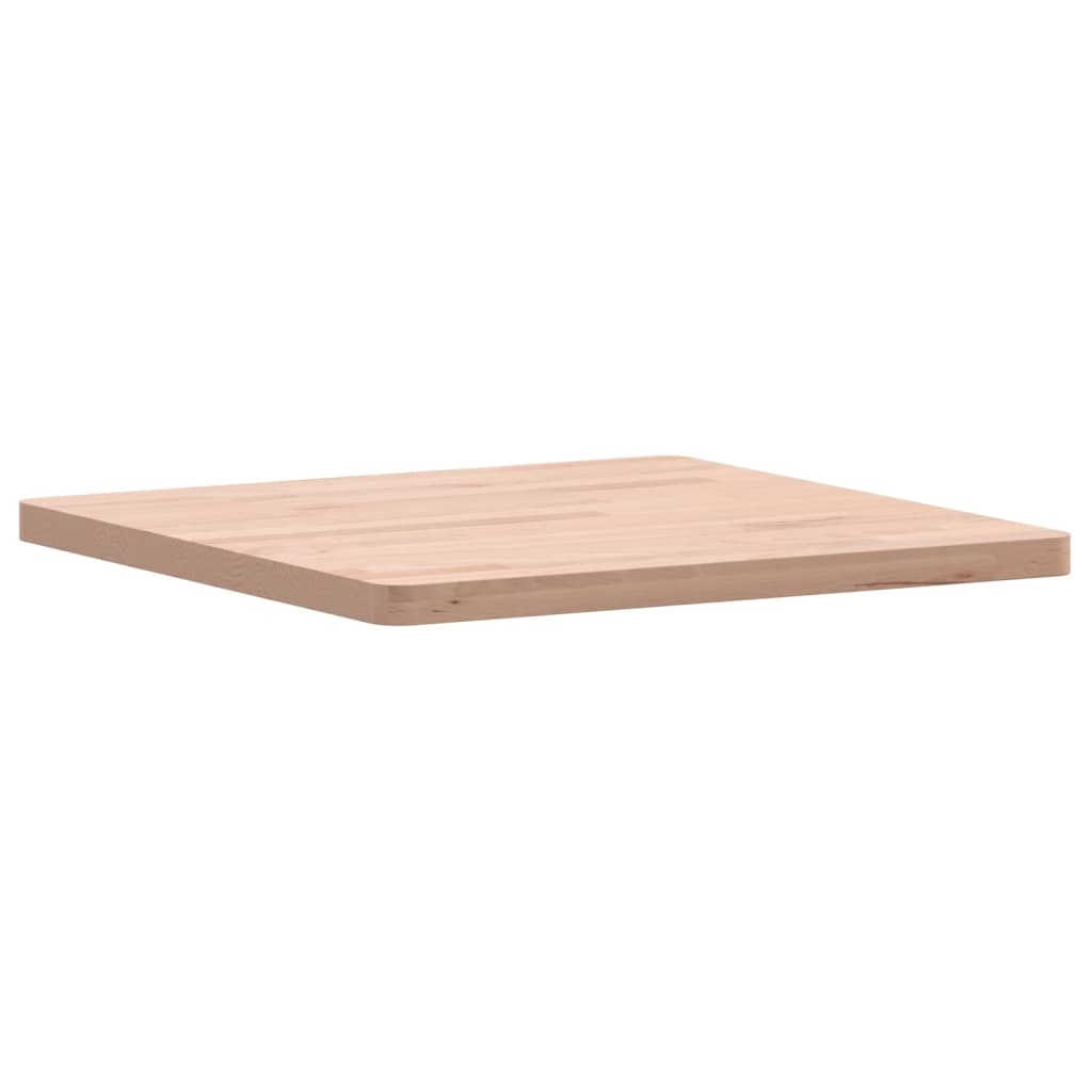 vidaXL Tafelblad vierkant 50x50x2,5 cm massief beukenhout