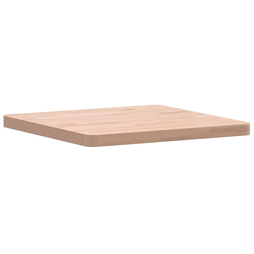 vidaXL Tafelblad vierkant 40x40x2,5 cm massief beukenhout