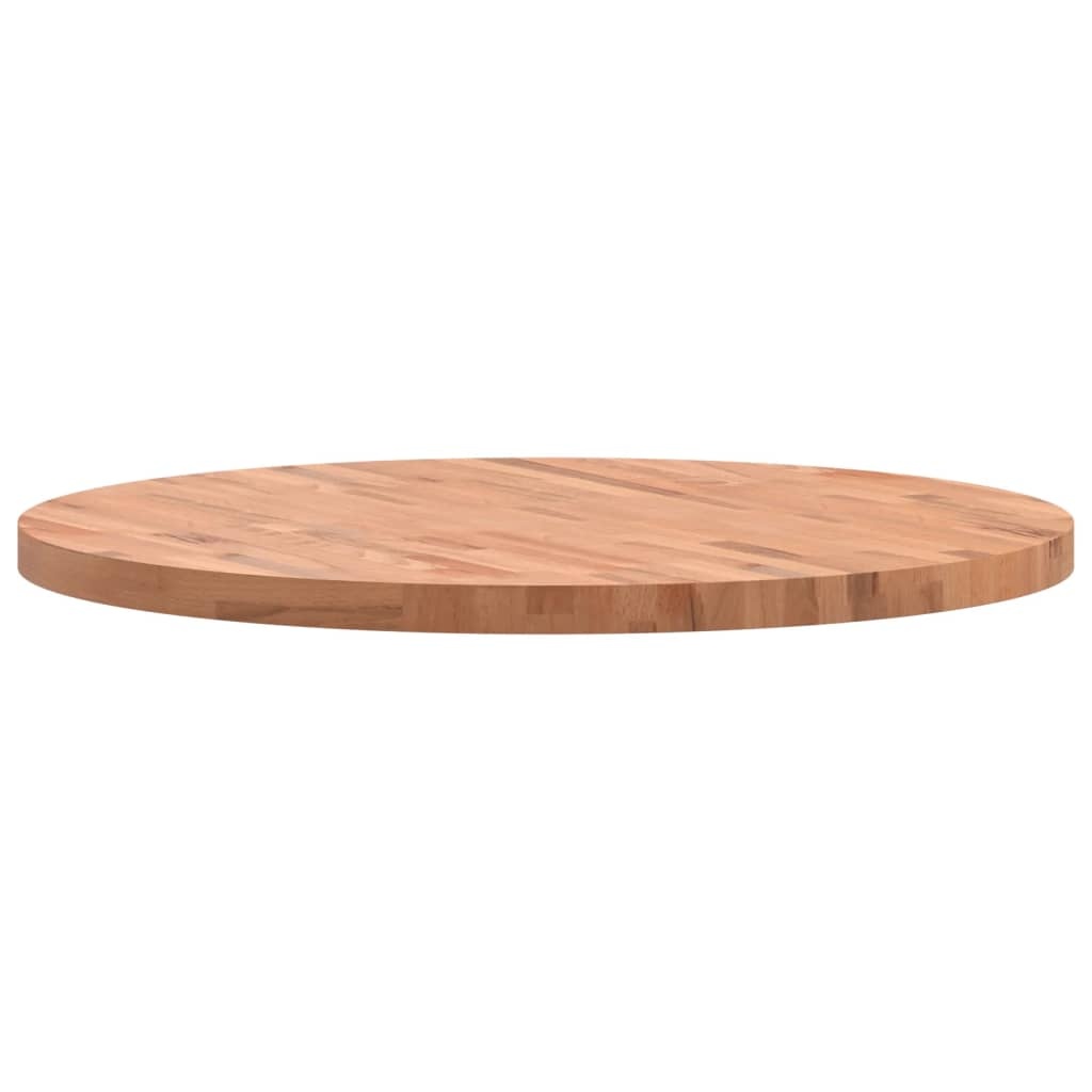 vidaXL Tafelblad rond Ø90x4 cm massief beukenhout