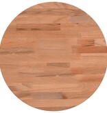 vidaXL Tafelblad rond Ø30x4 cm massief beukenhout