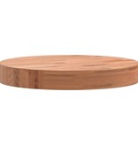 vidaXL Tafelblad rond Ø30x4 cm massief beukenhout