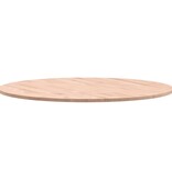 vidaXL Tafelblad rond Ø80x1,5 cm massief beukenhout