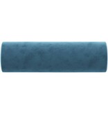 vidaXL Sierkussens 2 st 15x50 cm fluweel blauw