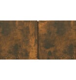 VidaXL Tv-meubel hangend 60x30x30 cm bewerkt hout gerookt eikenkleurig