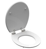 vidaXL Toiletbril met soft-close ASIA MDF hoogglans