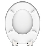 vidaXL Toiletbril met soft-close ASIA MDF hoogglans